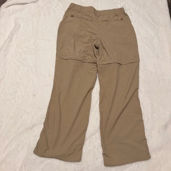 L.L. Bean Convertible Hiking Pants Women 14 Zip-Off Cargo Travel Summer Gorpcore - Picture 6 of 9